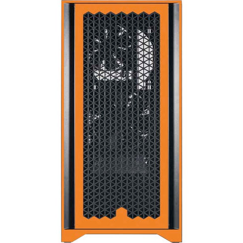NBA New York Knicks Standard - Orange Corsair 4000D Tempered Glass Mid-Tower ATX Case Skin