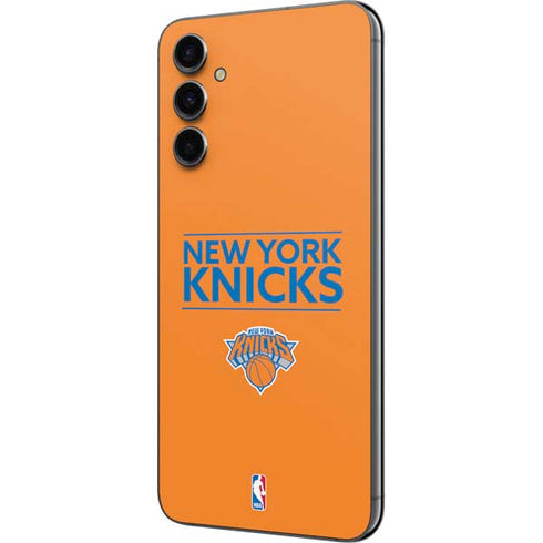 NBA New York Knicks Standard - Orange Galaxy A14 5G Skin
