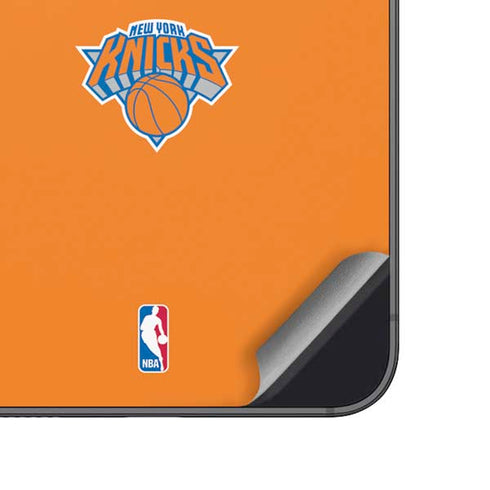 NBA New York Knicks Standard - Orange Galaxy A14 5G Skin