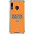 NBA New York Knicks Standard - Orange Galaxy A30 Clear Case