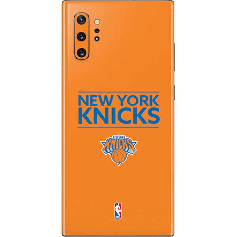 NBA New York Knicks Standard - Orange Galaxy Note 10 Plus Skin