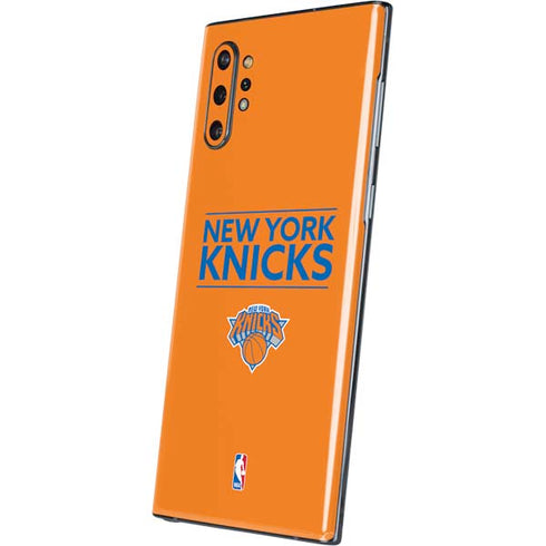 NBA New York Knicks Standard - Orange Galaxy Note 10 Plus Skin