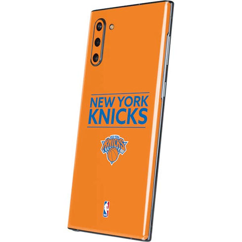 NBA New York Knicks Standard - Orange Galaxy Note 10 Skin