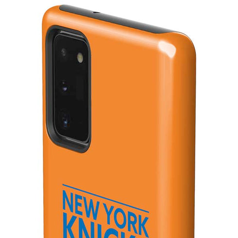 NBA New York Knicks Standard - Orange Galaxy Note20 5G Pro Case