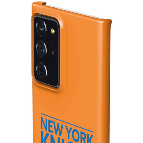 NBA New York Knicks Standard - Orange Galaxy Note20 Ultra 5G Lite Case