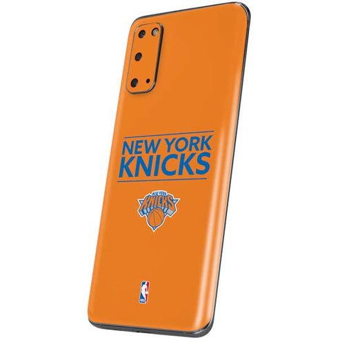 NBA New York Knicks Standard - Orange Galaxy S20 Skin