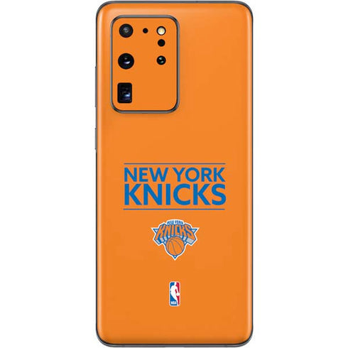 NBA New York Knicks Standard - Orange Galaxy S20 Ultra 5G Skin