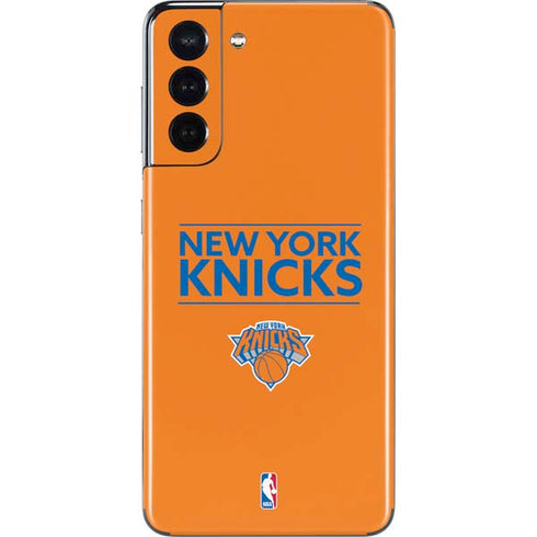 NBA New York Knicks Standard - Orange Galaxy S21 5G Skin