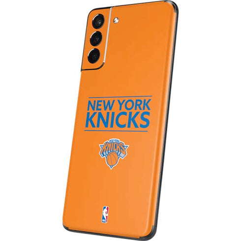 NBA New York Knicks Standard - Orange Galaxy S21 5G Skin