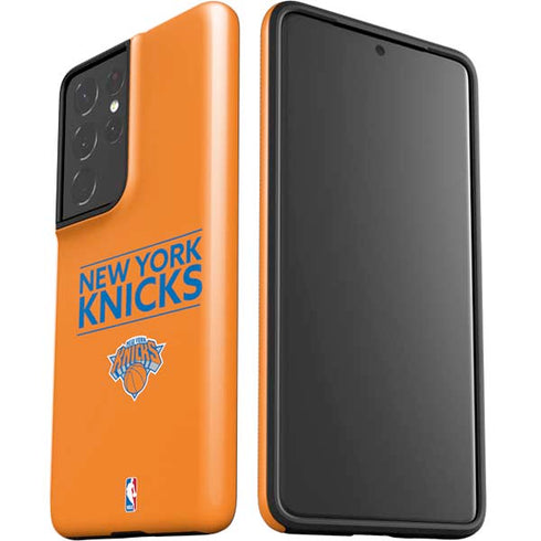 NBA New York Knicks Standard - Orange Galaxy S21 Ultra 5G Pro Case