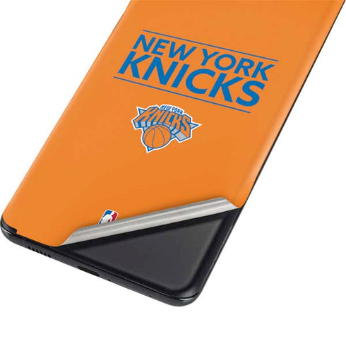 NBA New York Knicks Standard - Orange Galaxy S21 Ultra 5G Skin
