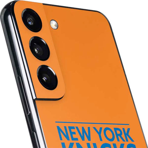 NBA New York Knicks Standard - Orange Galaxy S22 Plus Skin
