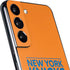 NBA New York Knicks Standard - Orange Galaxy S22 Skin