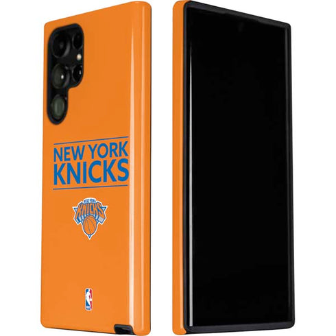 NBA New York Knicks Standard - Orange Galaxy S22 Ultra Pro Case