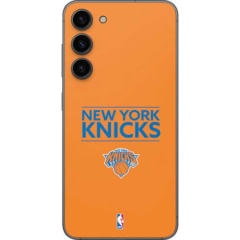 NBA New York Knicks Standard - Orange Galaxy S23 Plus Skin