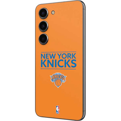 NBA New York Knicks Standard - Orange Galaxy S23 Skin
