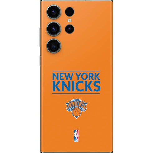 NBA New York Knicks Standard - Orange Galaxy S23 Ultra Skin