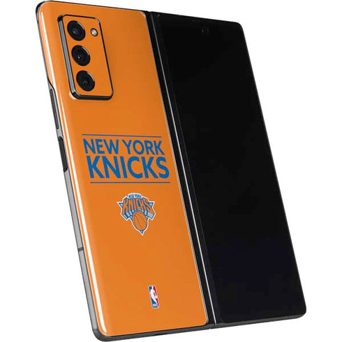 NBA New York Knicks Standard - Orange Galaxy Z Fold2 5G Skin