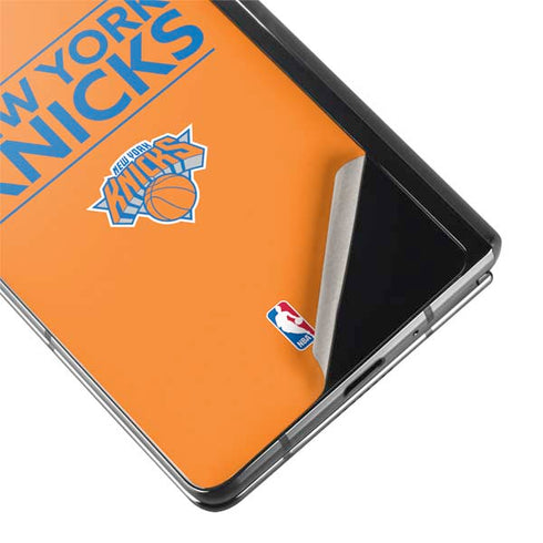 NBA New York Knicks Standard - Orange Galaxy Z Fold2 5G Skin