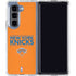 NBA New York Knicks Standard - Orange Galaxy Z Fold5 5G Clear Case