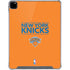 NBA New York Knicks Standard - Orange iPad Pro 12.9in (2020) Clear Case
