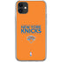 NBA New York Knicks Standard - Orange iPhone 11 Clear Case