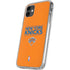 NBA New York Knicks Standard - Orange iPhone 11 Clear Case