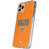 NBA New York Knicks Standard - Orange iPhone 11 Pro Clear Case