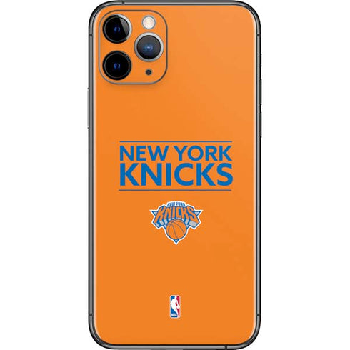 NBA New York Knicks Standard - Orange iPhone 11 Pro Skin