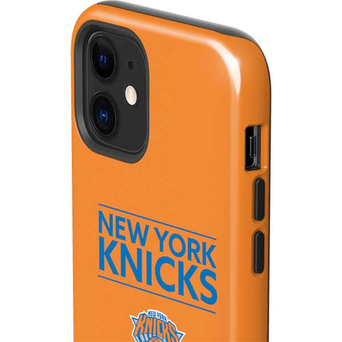 NBA New York Knicks Standard - Orange iPhone 12 Impact Case