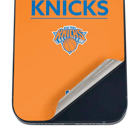 NBA New York Knicks Standard - Orange iPhone 12 Mini Skin