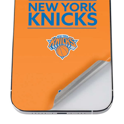 NBA New York Knicks Standard - Orange iPhone 12 Pro Skin