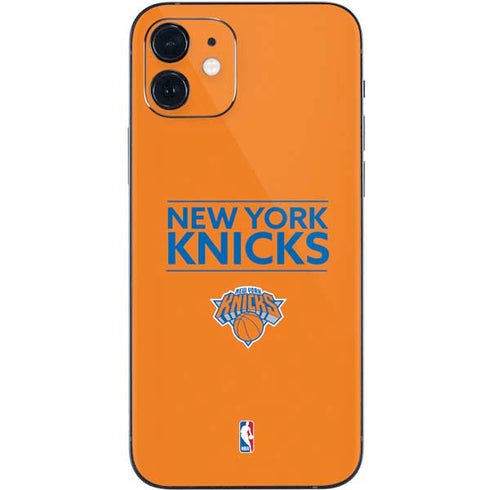 NBA New York Knicks Standard - Orange iPhone 12 Skin