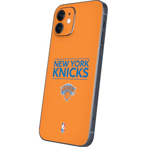 NBA New York Knicks Standard - Orange iPhone 12 Skin