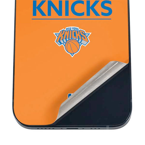 NBA New York Knicks Standard - Orange iPhone 12 Skin