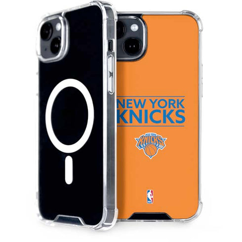 NBA New York Knicks Standard - Orange iPhone 14 Plus MagSafe Case