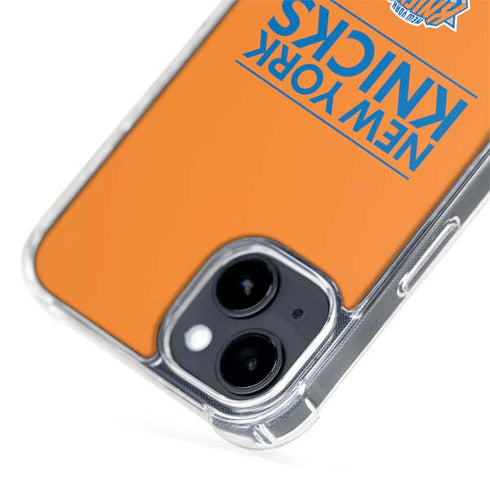 NBA New York Knicks Standard - Orange iPhone 14 Plus MagSafe Case
