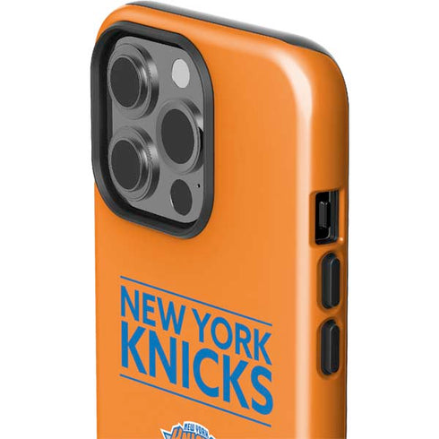 NBA New York Knicks Standard - Orange iPhone 14 Pro Impact Case