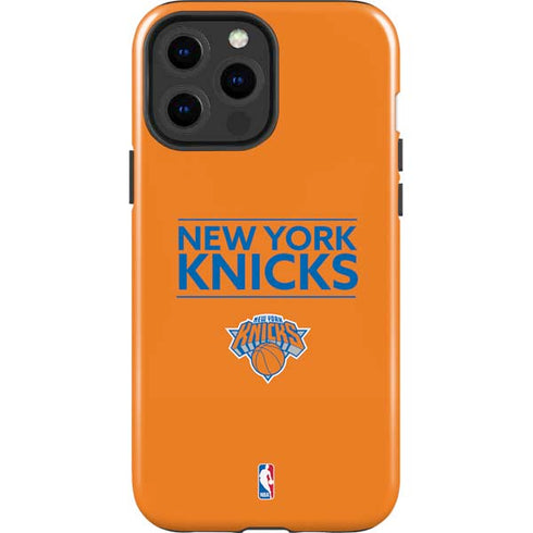 NBA New York Knicks Standard - Orange iPhone 15 Pro Max Impact Case