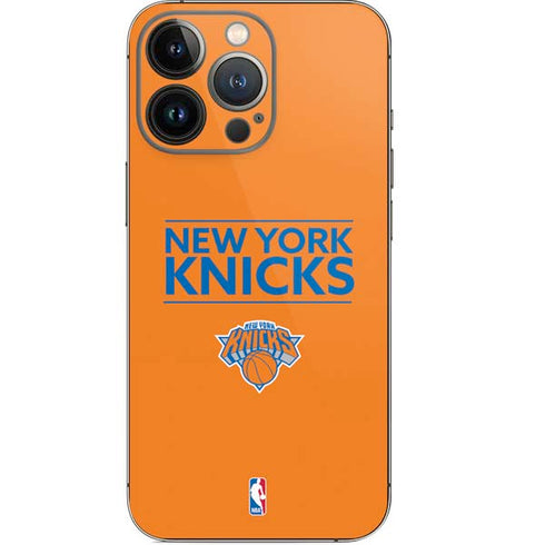 NBA New York Knicks Standard - Orange iPhone 14 Pro Skin