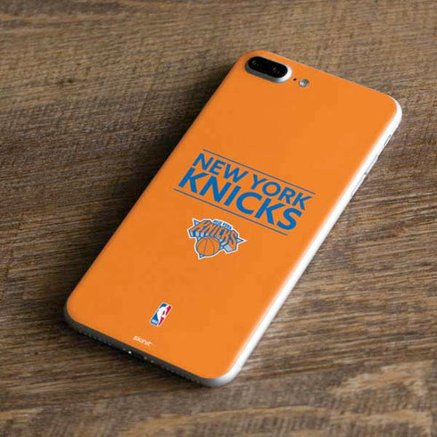 NBA New York Knicks Standard - Orange iPhone 8 Plus Skin