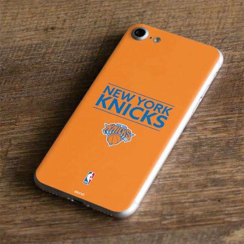 NBA New York Knicks Standard - Orange iPhone 8 Skin