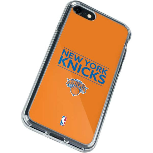 NBA New York Knicks Standard - Orange iPhone SE (2nd & 3rd Gen) Clear Case