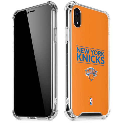 NBA New York Knicks Standard - Orange iPhone XR Clear Case