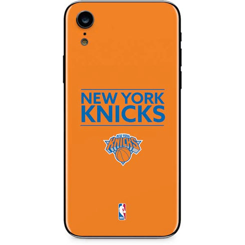 NBA New York Knicks Standard - Orange iPhone XR Skin