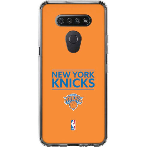 NBA New York Knicks Standard - Orange LG K51/Q51 Clear Case