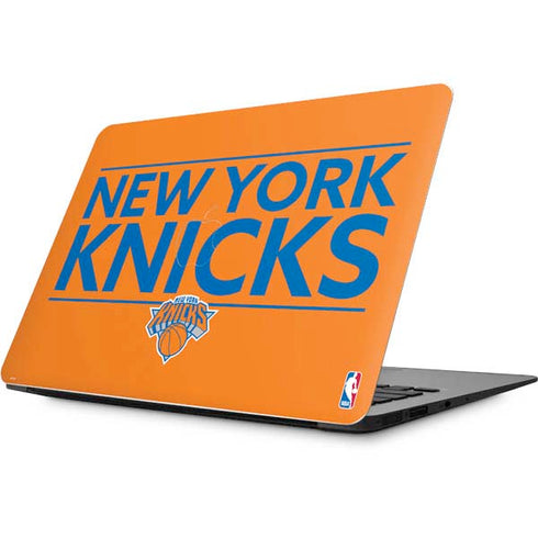 NBA New York Knicks Standard - Orange Apple MacBook Skin