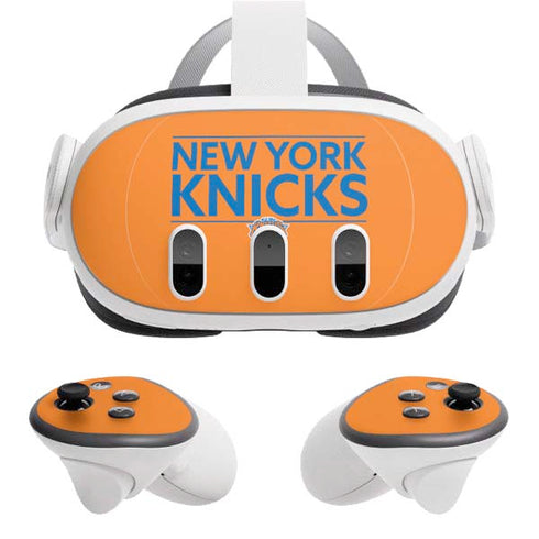 NBA New York Knicks Standard - Orange Meta Quest 3 Skin