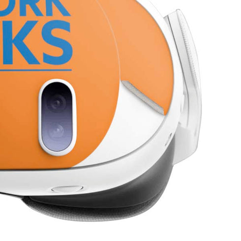 NBA New York Knicks Standard - Orange Meta Quest 3 Skin