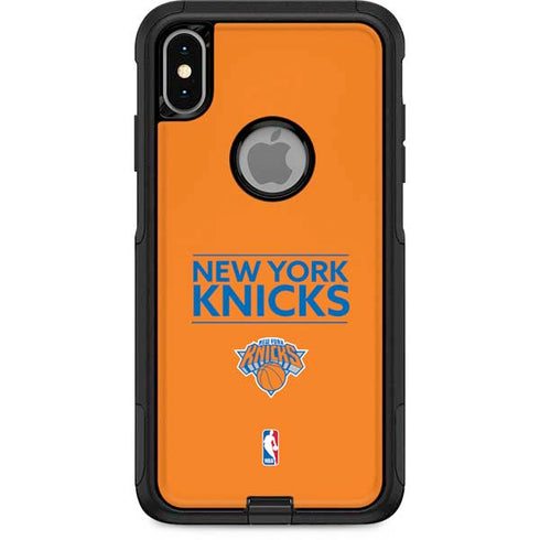 NBA New York Knicks Standard - Orange Otterbox Commuter iPhone Skin